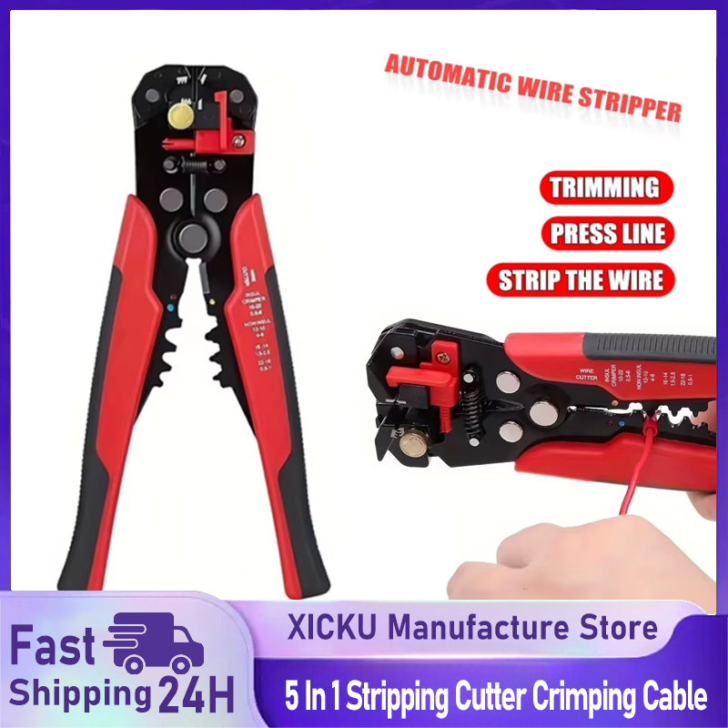 Automatic Wire Stripper Cutter - Wire Stripping Multifunctional Pliers For Cable