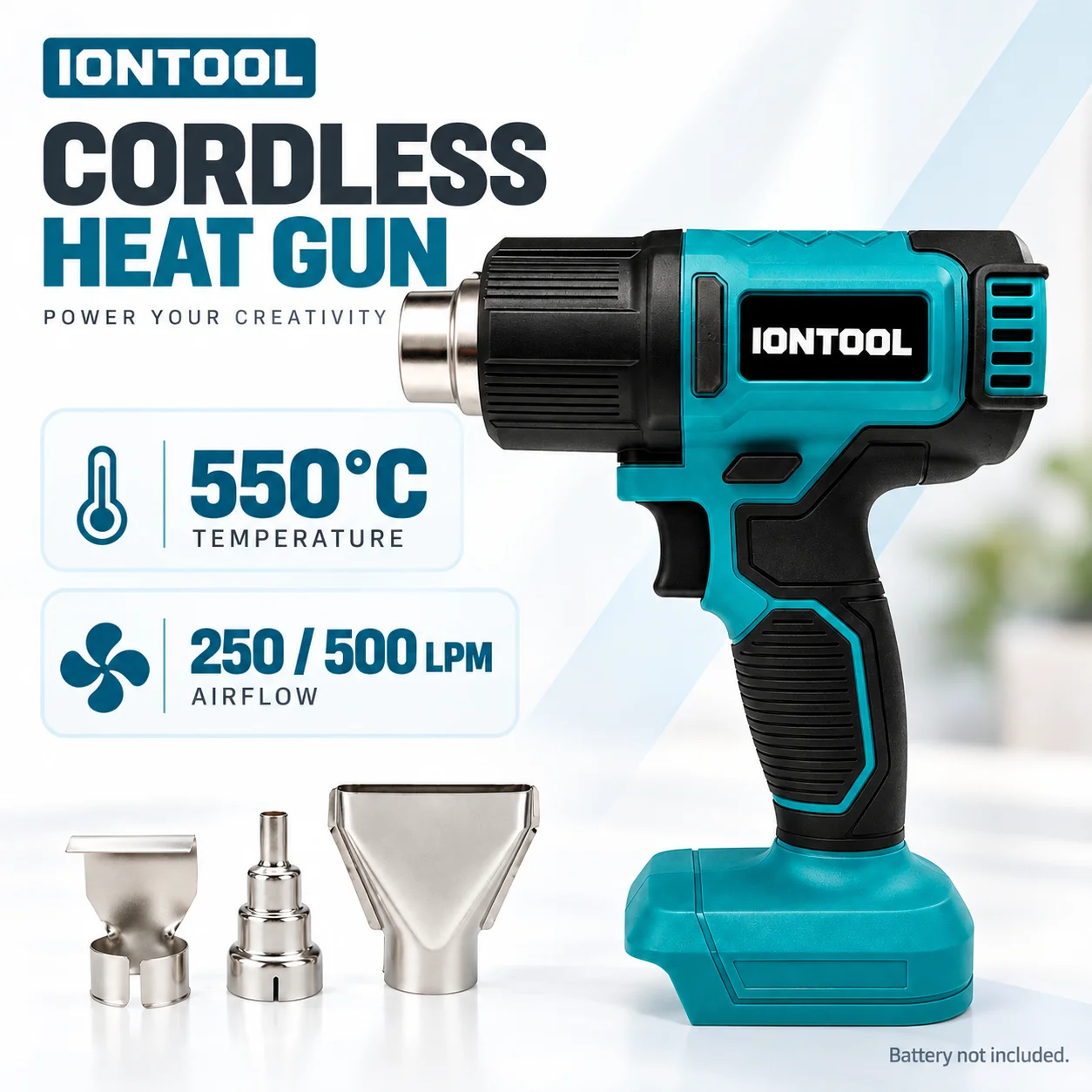 IONTOOL Durable Cordless Heat  - Cordless Heat Gun For Shrink Tubing 评论和价格