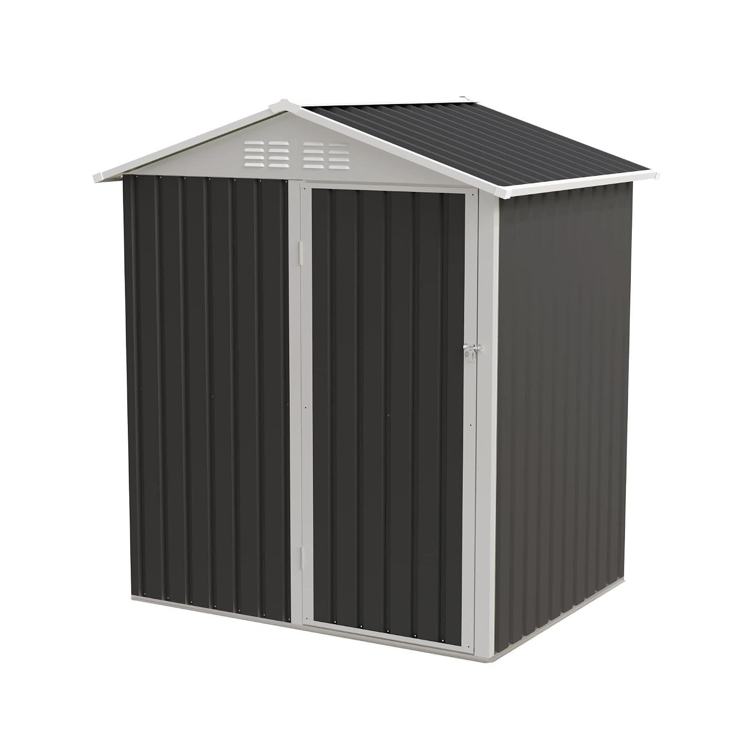 Metal Outdoor Storage Shed 5.4 - Garden Tools 评论和价格