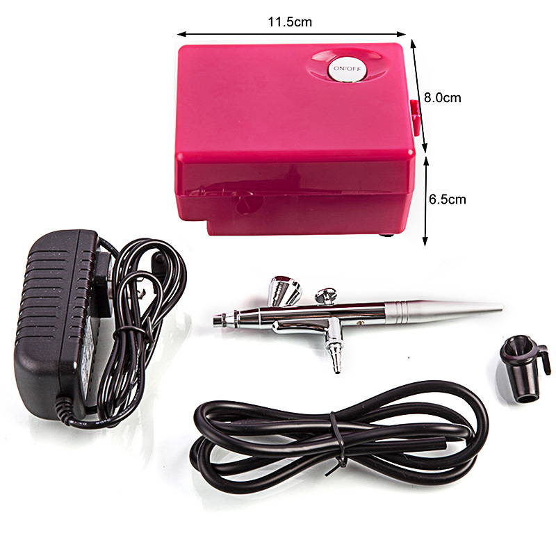 Portable BT16 Sprayer Makeup f - Airbrush Kit With Mini Compressor 评论和价格
