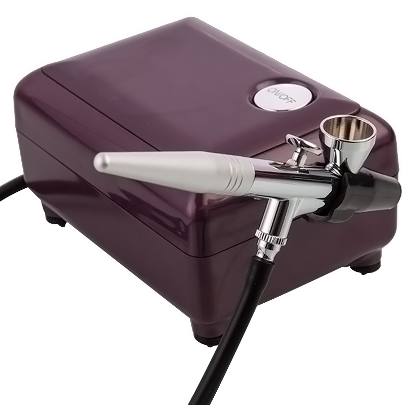 Portable BT16 Sprayer Makeup f - Airbrush Kit With Mini Compressor 评论和价格