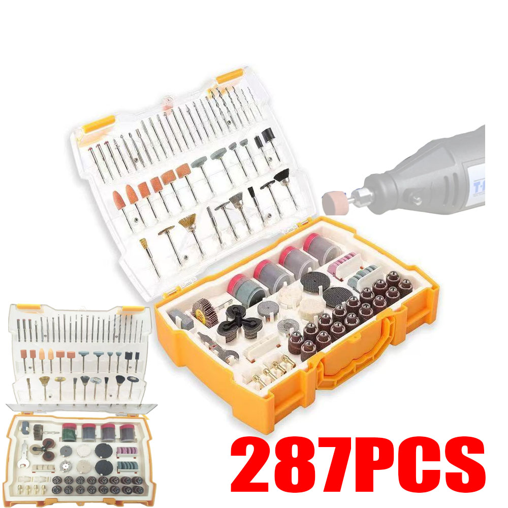 NEW STYLE 287PCS Abrasive Rota - Cordless Rotary Tool Kit Accessories 评论和价格