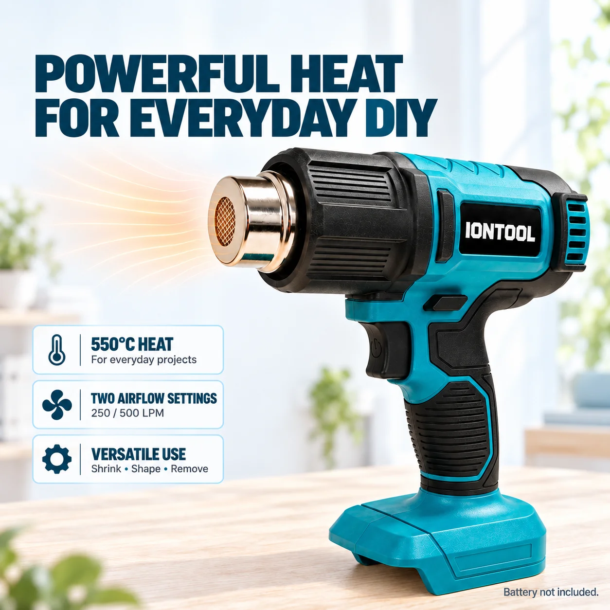 IONTOOL Cordless Heat Gun for  - Cordless Heat Gun For Shrink Tubing 评论和价格